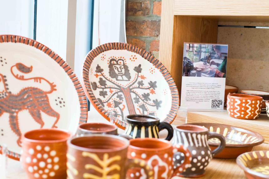 Plates, cups and bowl